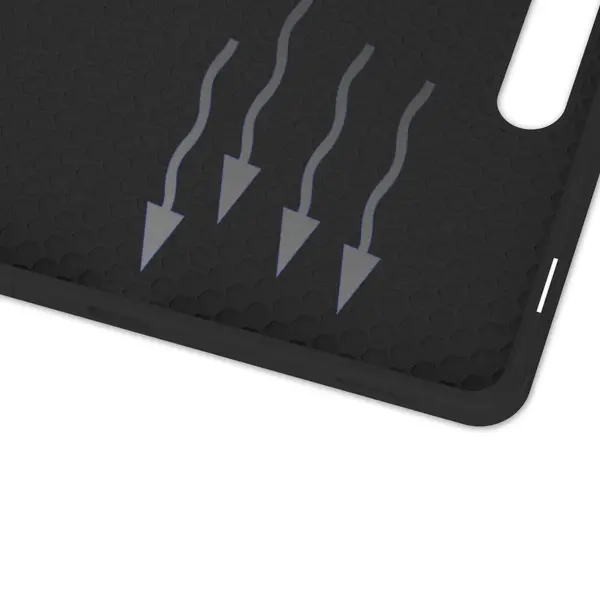 Bizon Case Tab Lizard Samsung Galaxy Tab S9 / S9 FE black