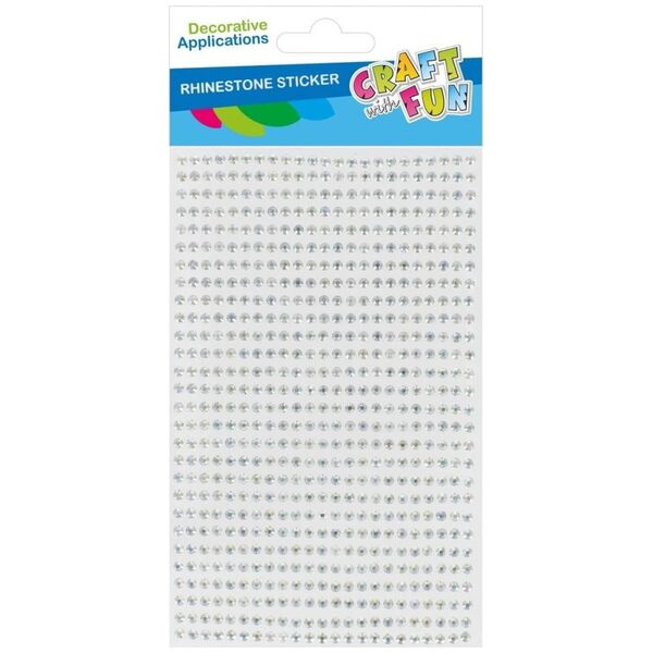 Dekoracja świąteczna Craft with Fun OZDOBA DEK PERLOWA SPRZYL 3MM/28SZT CF 12/144