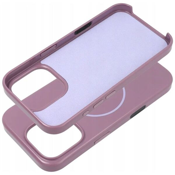 Premium Glossy Mag Cover kompatybilny z MagSafe i Camera Control button pasuje do IPHONE 16 PLUS fioletowy