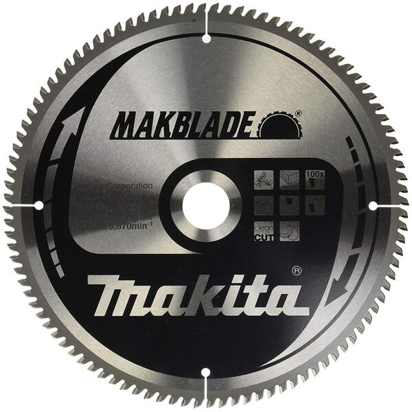Makita Makita plunge saw blade set B-67480, saw blade set (4 pieces)