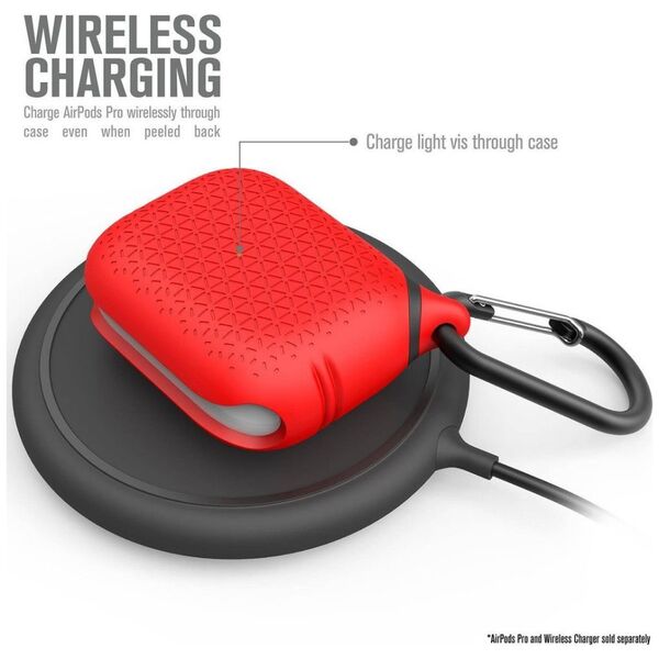 Catalyst Etui ochronne Premium Edition do AirPods Pro czerwone