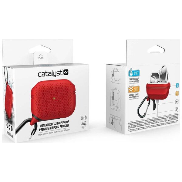 Catalyst Etui ochronne Premium Edition do AirPods Pro czerwone