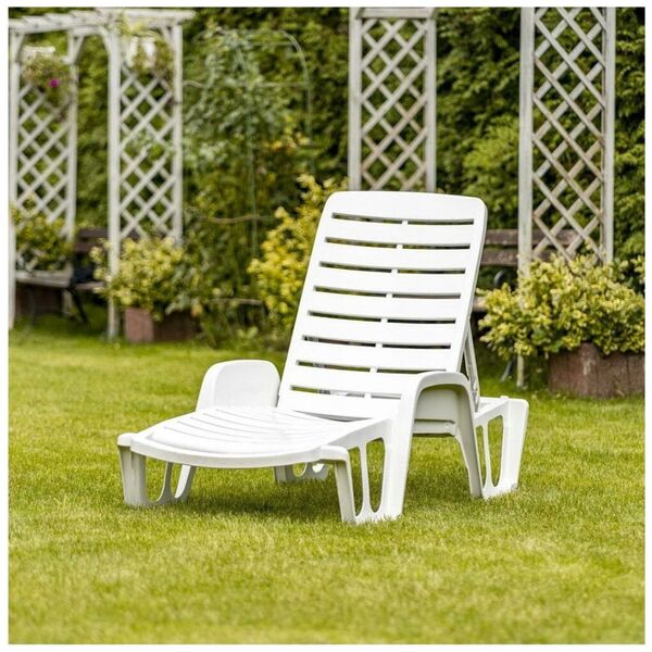 Pro Garden Lauko gultas Fisso, baltas