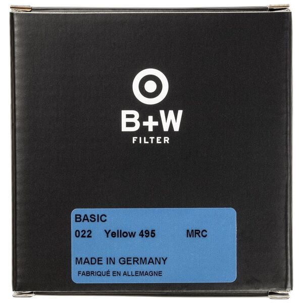 Filtr B&W International B+W Filter Yellow 495 MRC Basic 67mm