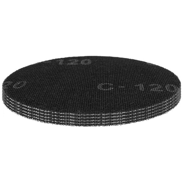 Graphite Siatka ścierna do gipsu na rzep 180 mm, K120, 5szt do szlifierki 59G263