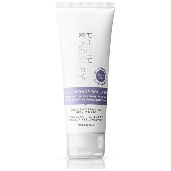 Philip Kingsley Philip Kingsley, Pure Blonde Booster, Hair Treatment Cream Mask, Moisturizing & Clarifying, Weekly, 75 ml For Women