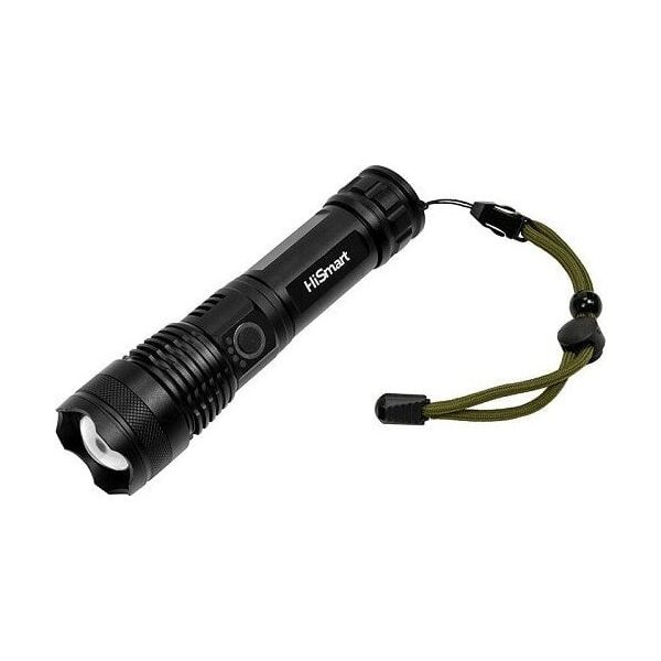 Latarka Hismart Hismart Rankinis žibintuvėlis, 3000lm, LED, IPX7