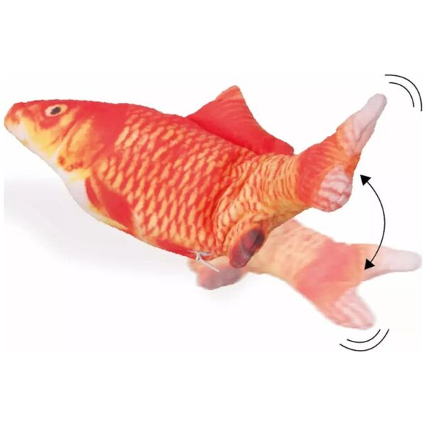 Sourcing FLOUNDER MOVING FISH CAT ORANGE 30CM
