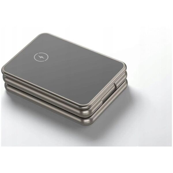 Ładowarka Swissten Wireless Aluminium Charger Al1 Grey (Magsafe Compatible)