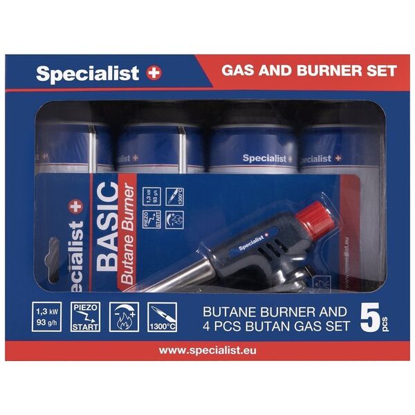 Specialist+ SPECIALIST+ gas and burner set (4+1)