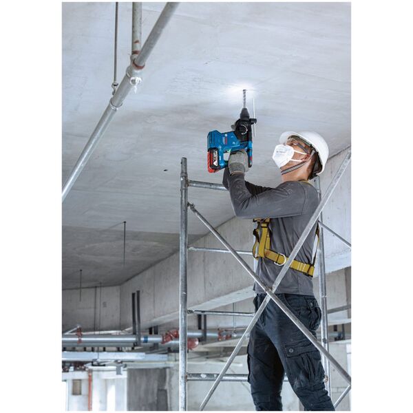 Młotowiertarka Bosch Bosch Cordless Hammer Drill GBH 18V-24 C Professional solo, 18V (blue/black, without battery and charger, with Bluetooth, in L-BOXX)