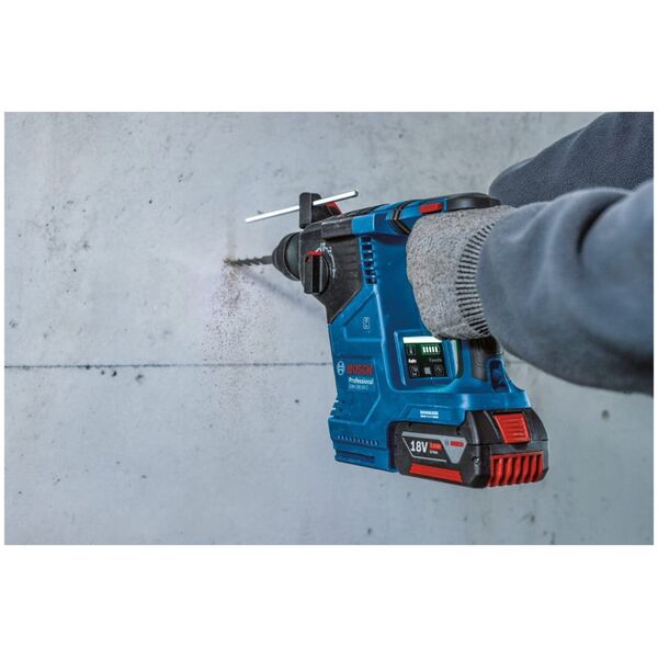 Młotowiertarka Bosch Bosch Cordless Hammer Drill GBH 18V-24 C Professional solo, 18V (blue/black, without battery and charger, with Bluetooth, in L-BOXX)