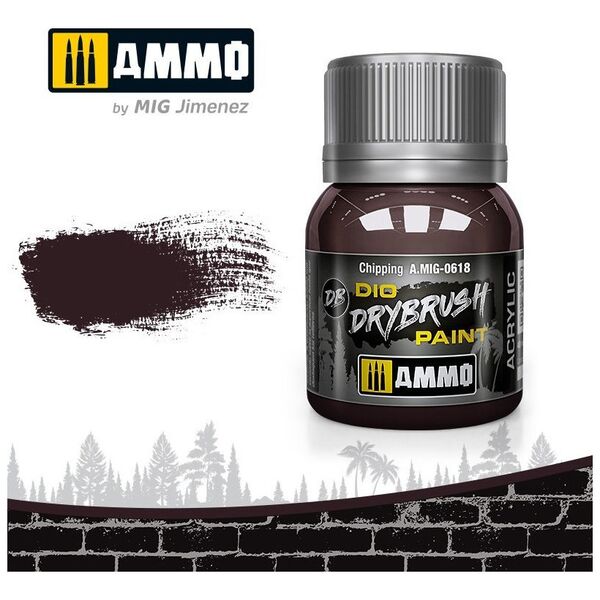 Vallejo Ammo: DIO Drybrush - Chipping