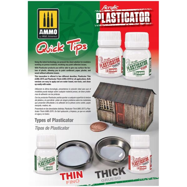 Vallejo Ammo: Acrylic Plasticator - Thick (30 ml)