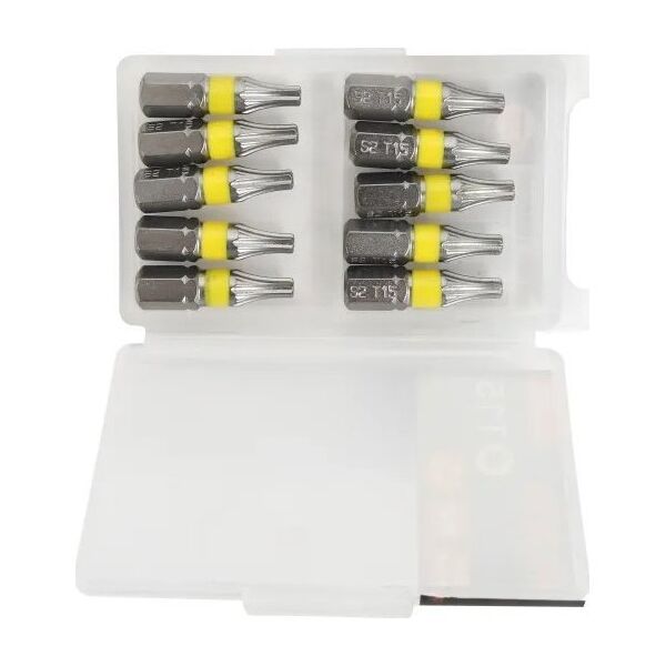 BOXER Bits TORX 15 - 10 stk. i æske S2 stål
