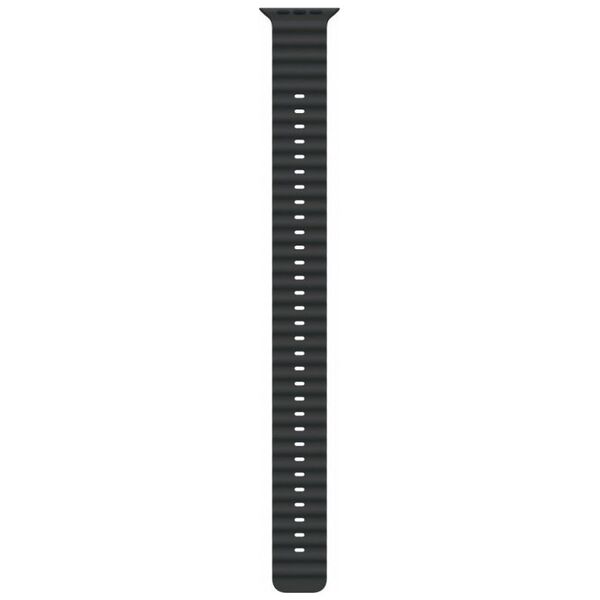 Apple APPLE 49mm Black Ocean Band Extension - Natural Titanium Finish