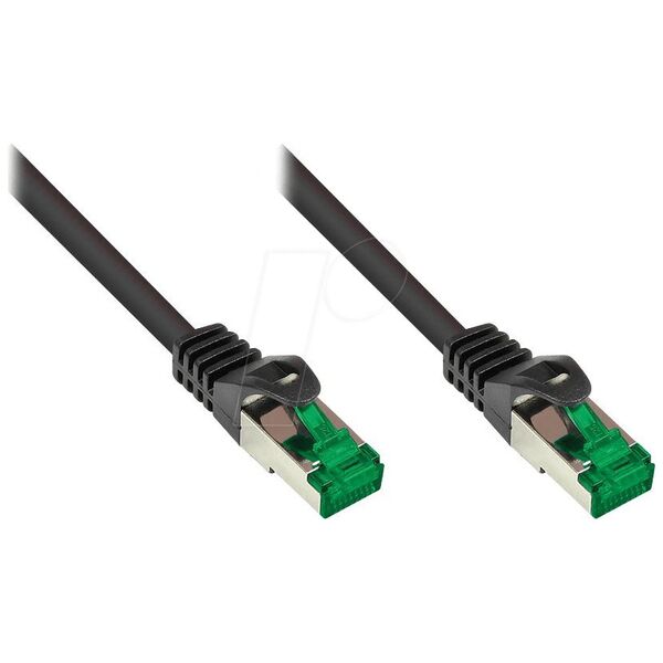 Alcasa 8062-H400S kabel sieciowy Czarny 40 m Cat6a S/FTP (S-STP)