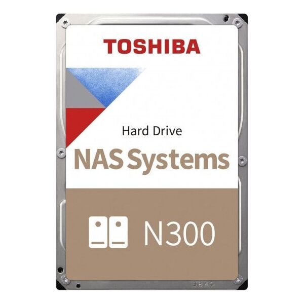 Dysk Toshiba N300 HDWG62AUZSVA 20TB 3,5'' 7200 512MB SATA III NAS BULK