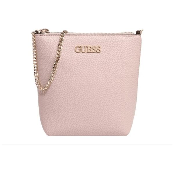 Guess, Amara Bucket, Synthetic Leather, Textile Bag, Powder Pink, HWXG8493010, For Women, 18/23 x 20 x 14 / 14/18 x 18 x 7 cm For Women