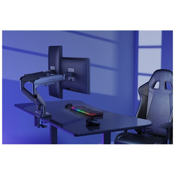 LC-Power LC-EQ-A34B-D uchwyt / stojak do monitorów 86,4 cm (34") Biurko Czarny
