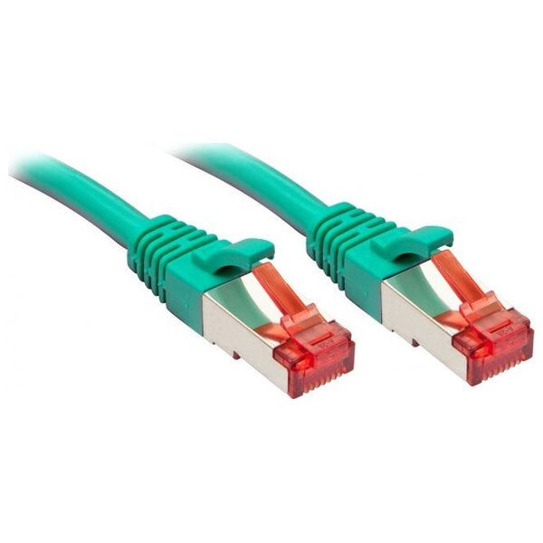 Lindy 47752 Kabel sieciowy (skrętka) Cat.6 S/FTP, zielony - 7,5m