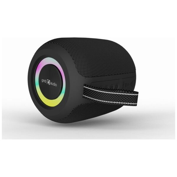 Nešiojama kolonėlė|GEMBIRD|Juodas|Portable/Wireless|Bluetooth|SPK-BT-LED-05-BK