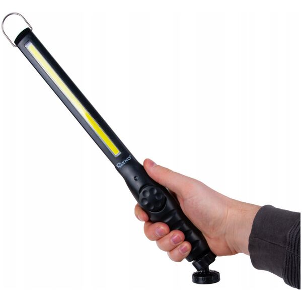 Lampa warsztatowa regulowana z magnesem LED COB 10W 1800mAh 450lm IP44