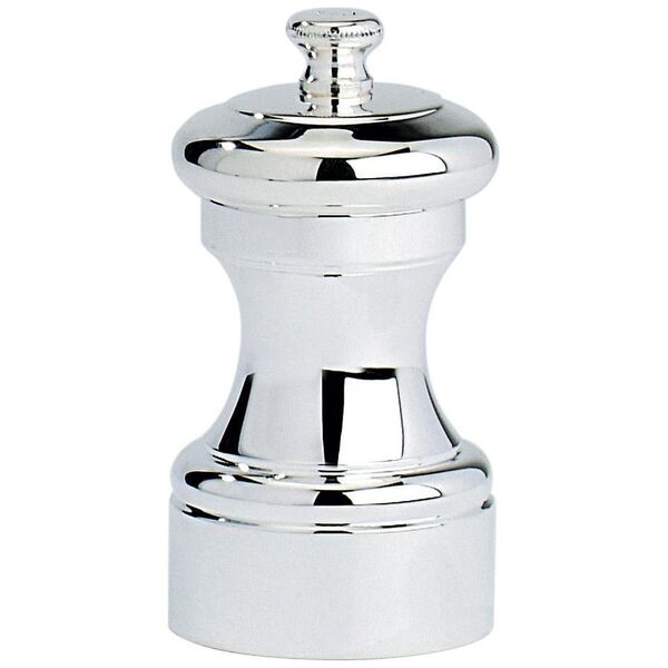 Młynek do przypraw Peugeot Młynek do pieprzu 10 cm Peugeot Bistro posrebrzany mosiądz