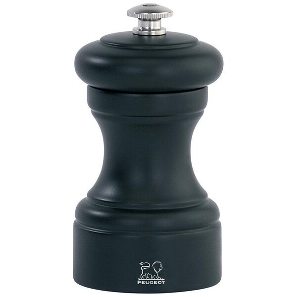 Młynek do przypraw Peugeot Młynek do soli 10 cm Peugeot Bistro czarny mat