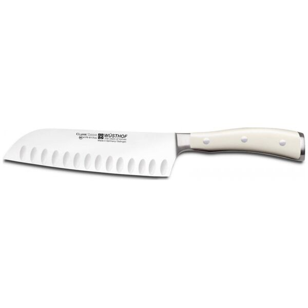 Wusthof Wusthof Nóż Santoku 17 cm - Classic Ikon Creme