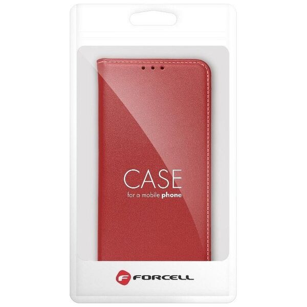 ForCell Kabura skórzana Forcell SMART PRO do IPHONE 7 / 8 / SE 2020 bordowy