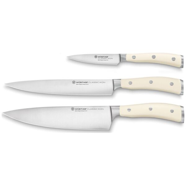 Wusthof CLASSIC IKON CREME Zestaw 3 noży WSTHOF