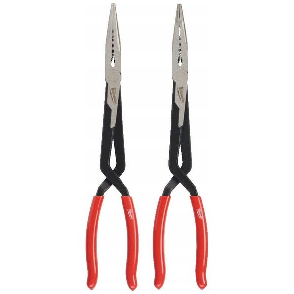 MILWAUKEE EXTENDED PLIERS SET STRAIGHT AND 45deg