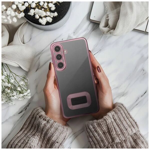 OEM Futerał GLAM do XIAOMI REDMI 13C pudrowy róż