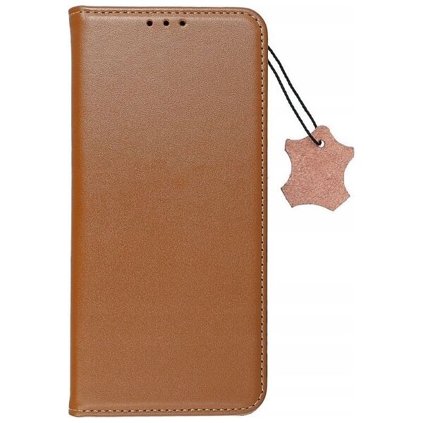 OEM Kabura SMART PRO Book skórzana do IPHONE 16 brązowy