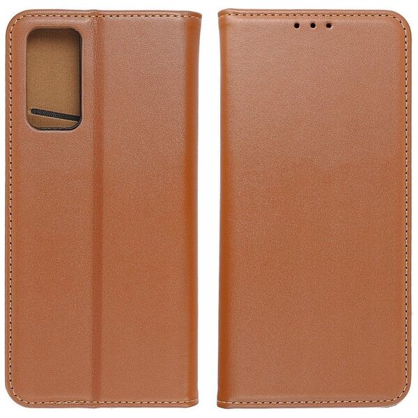 OEM Kabura SMART PRO Book skórzana do IPHONE 16 Pro brązowy