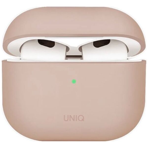 UNIQ Lino - etui silikonowe do AirPods 4 różowe - Gwarancja bezpieczeństwa. Proste raty. Bezpłatna wysyłka od 170 zł.