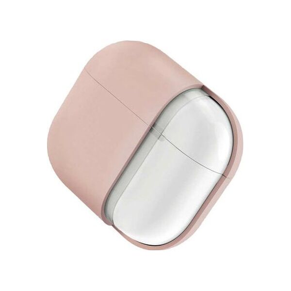 UNIQ Lino - etui silikonowe do AirPods 4 różowe - Gwarancja bezpieczeństwa. Proste raty. Bezpłatna wysyłka od 170 zł.
