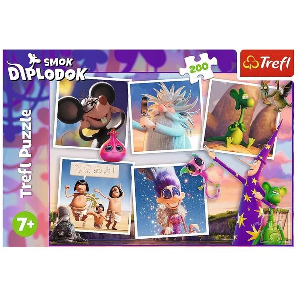 PUZZLE 200 Przygody Smoka Diplodoka 13322
