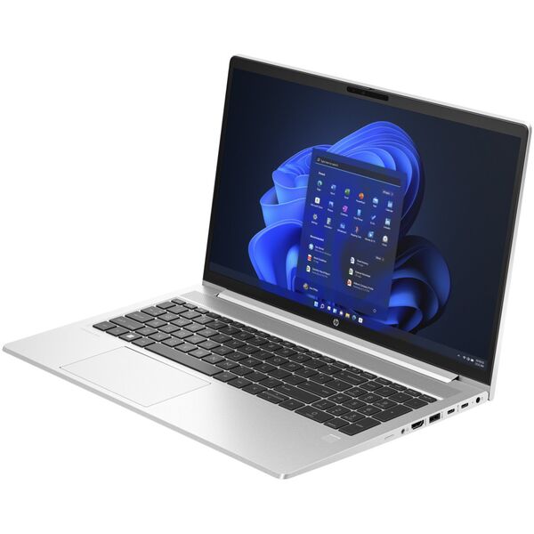 HP ProBook 450 G10 i5-1334U 15,6"FHD AG 400nit 100%sRGB IPS 16GB SSD512 IrisXe ALU BLKB 51Wh Win11 2Y OnSite Pike Silver TCO