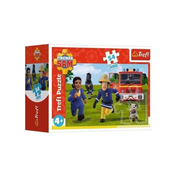 Trefl PUZZLE 54EL TREFL 19761 MINI STRAZAK SAM W GOTOW