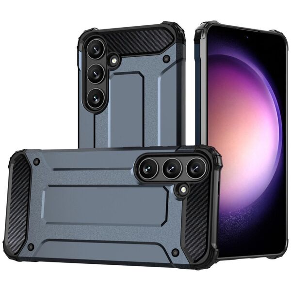 Hurtel Etui Hybrid Armor do Samsung Galaxy A15 - niebieskie
