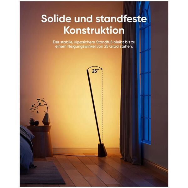 Eufy - Flurlampe - LED - RGBWW light - 1500-9000 K - sechseckig