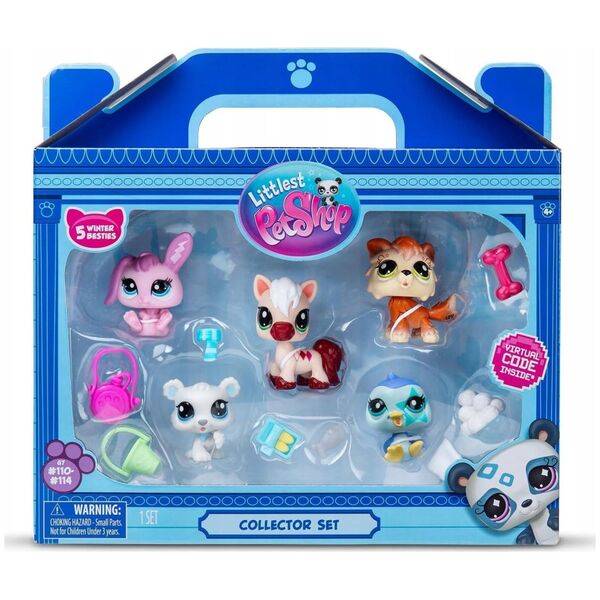 LITTLEST PET SHOP WINTER BESTIES COLLECTORS 5 PK
