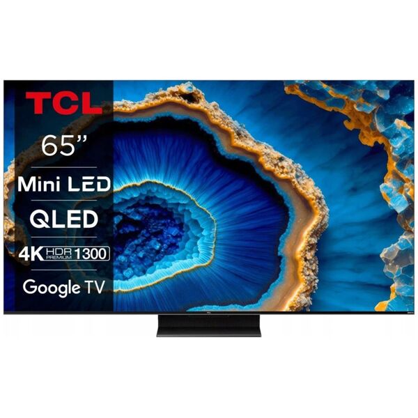 TCL Telewizor TCL 65C801 65" MINILED 4K HDR 144Hz Google TV HDR10 Dolby Vision