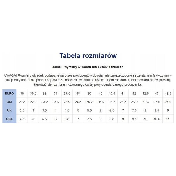 Joma Storm Viper Lady 2525 RVIPLS2525 Beżowe 41