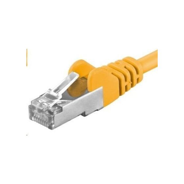 PremiumCord PREMIUMCORD Patch kabel CAT6a S-FTP, RJ45-RJ45, AWG 26/7 7m zółty
