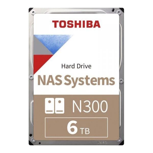 Dysk Toshiba N300 MN10ADA600S 6TB 3,5'' 7200 512MB SATA III NAS BULK