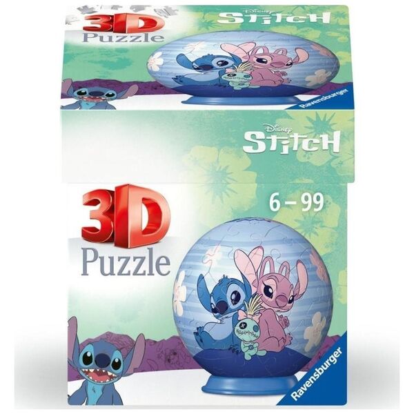 Puzzle 3D Kula: Stitch 3