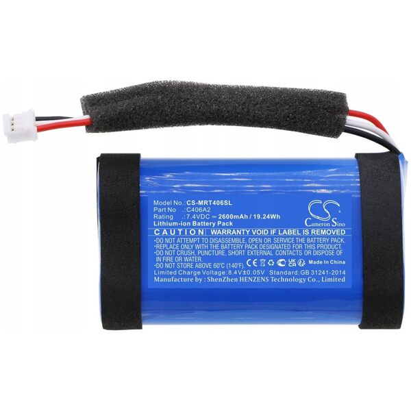 Akumulator Bateria typ C406A2 C406A2-2 do Marshall 1001908 1005696 Emberton / CS-MRT406SL